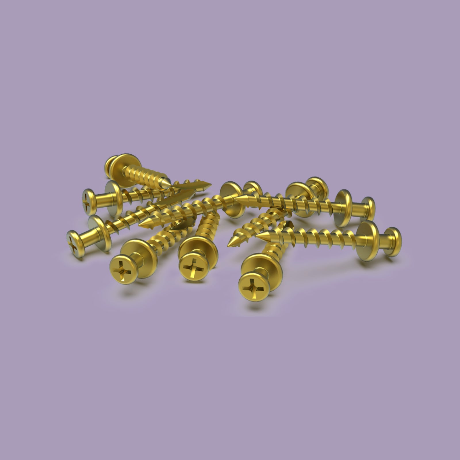 Picture Hanging Screws (25 Pieces)