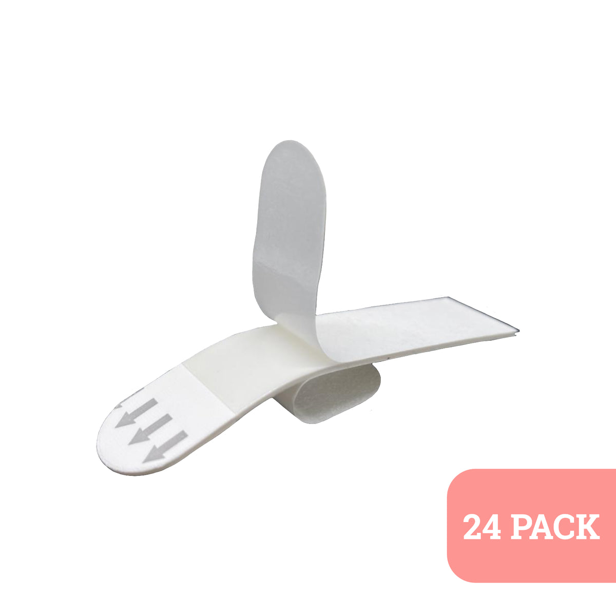 Adhesive Hanging Strips – 24 Pack