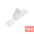 Hook & Loop Command Strips – 24 Pack