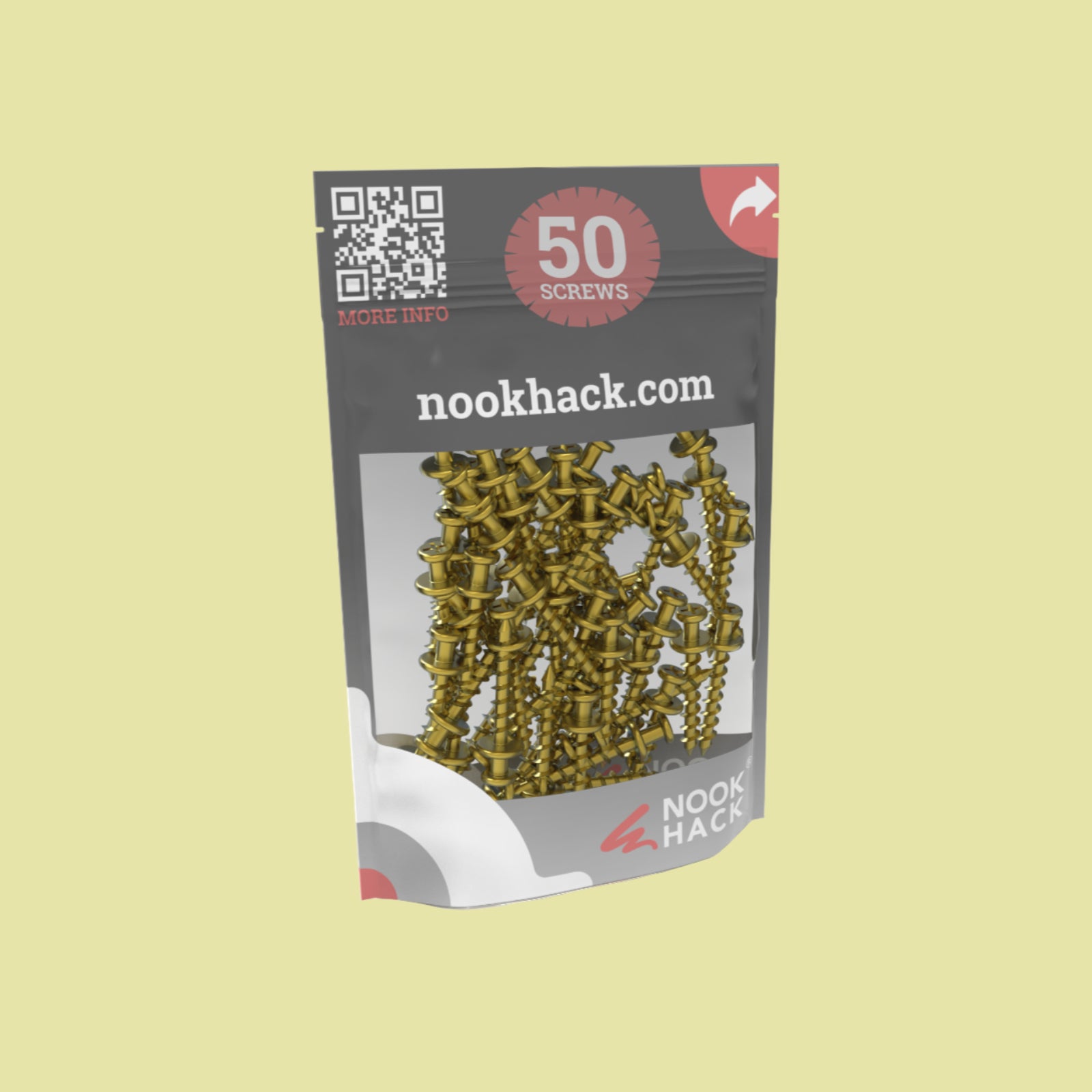 Picture Hanging Screws (50 Pieces)